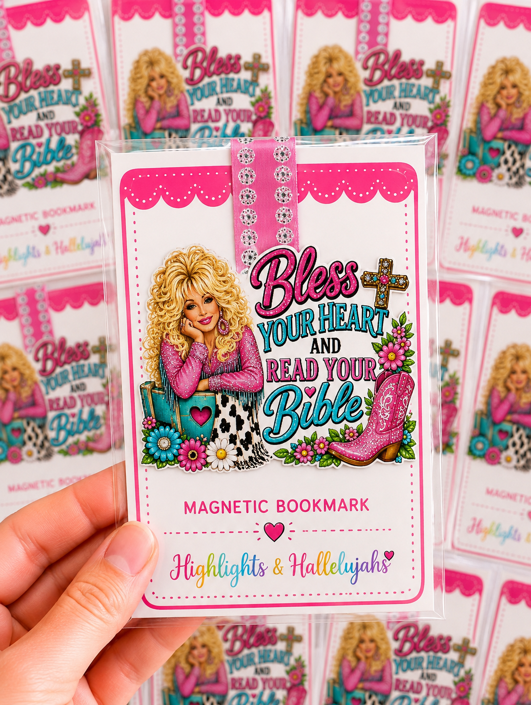 Bless Your Heart & Read Your Bible Magnetic Bookmark