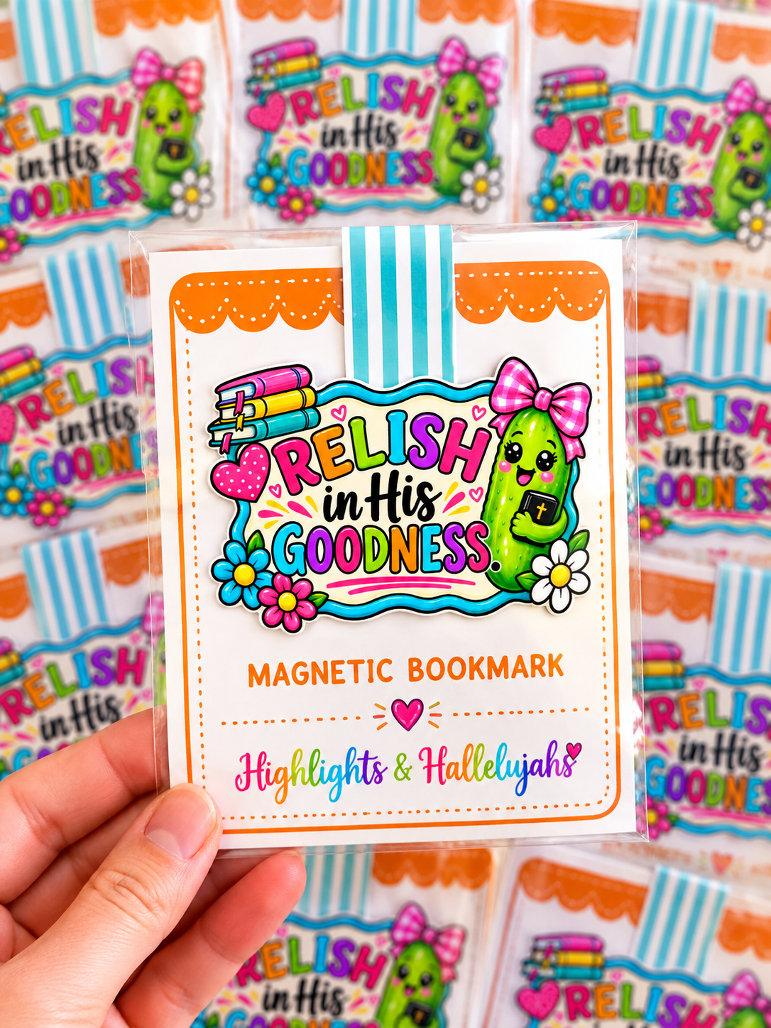 Relish in His Goodness Magnetic Bookmark