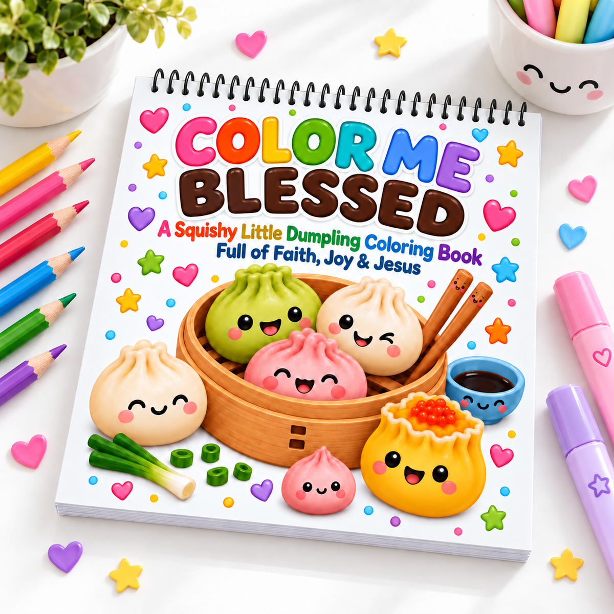 **PRE ORDER*** Color Me Blessed Coloring Book