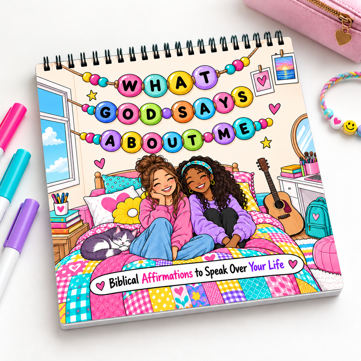 **PRE ORDER** What God Says About Me Teen Coloring Book