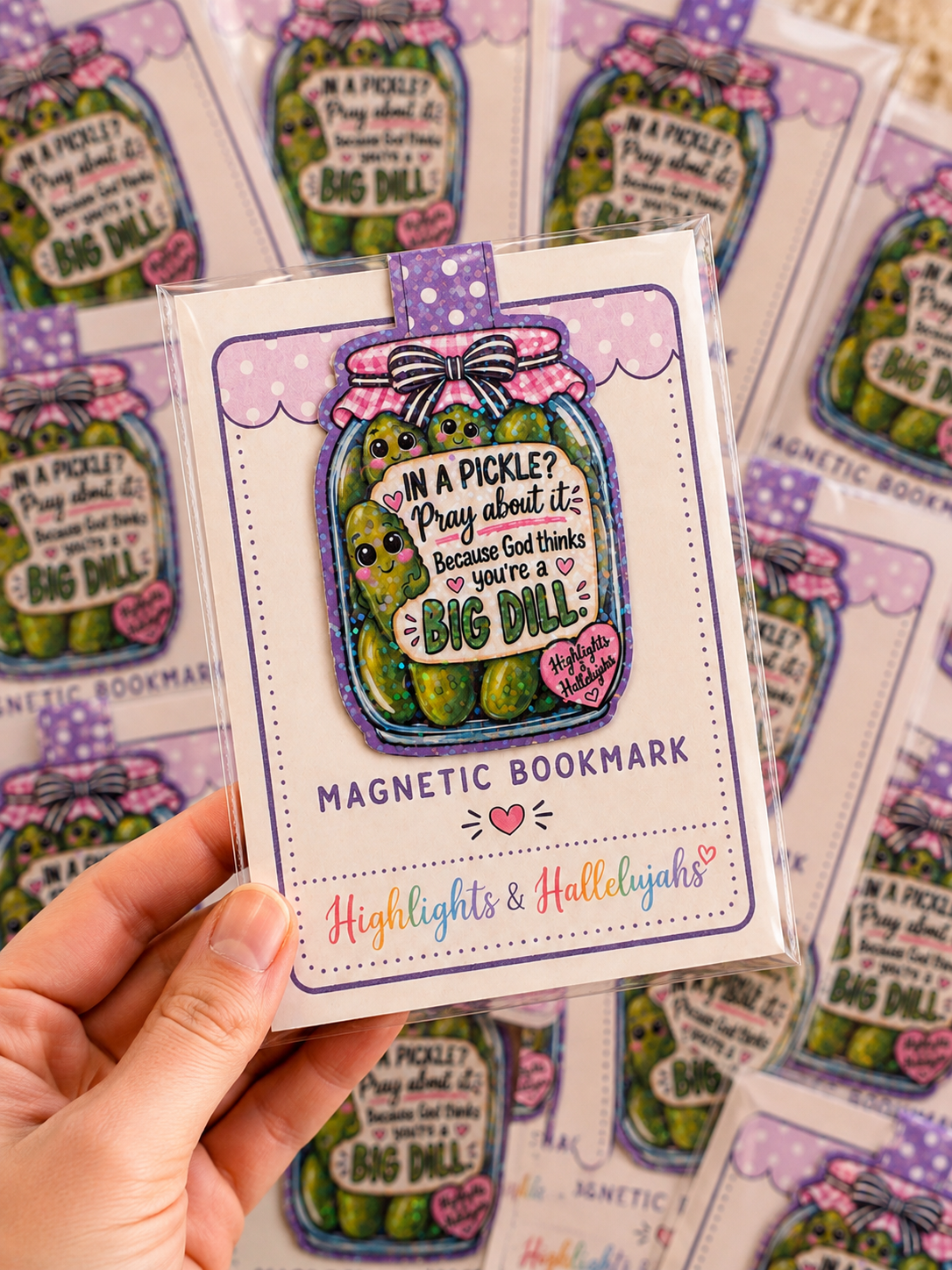 "In a Pickle?" Christian Magnetic Bookmark